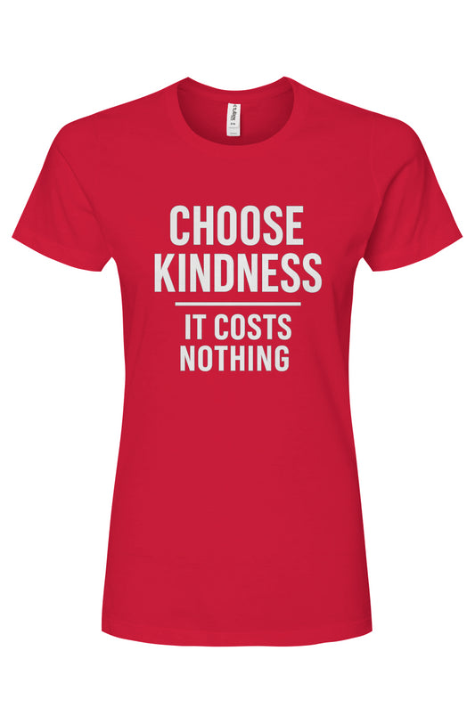 Women's Kindness Premium Cotton T-Shirt