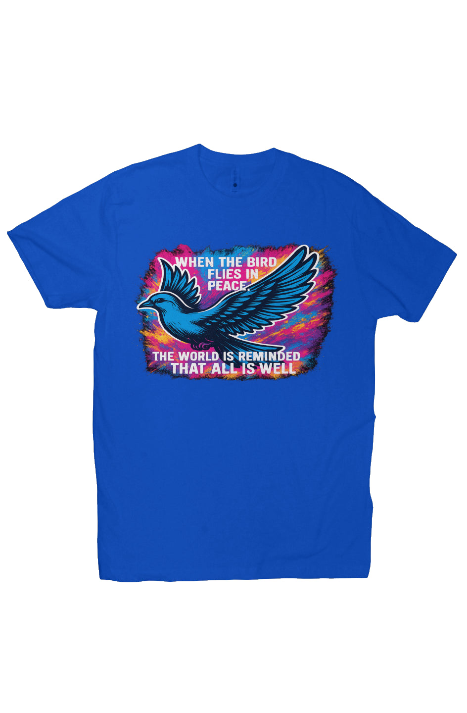 Bird flies Next Level Premium Crew
