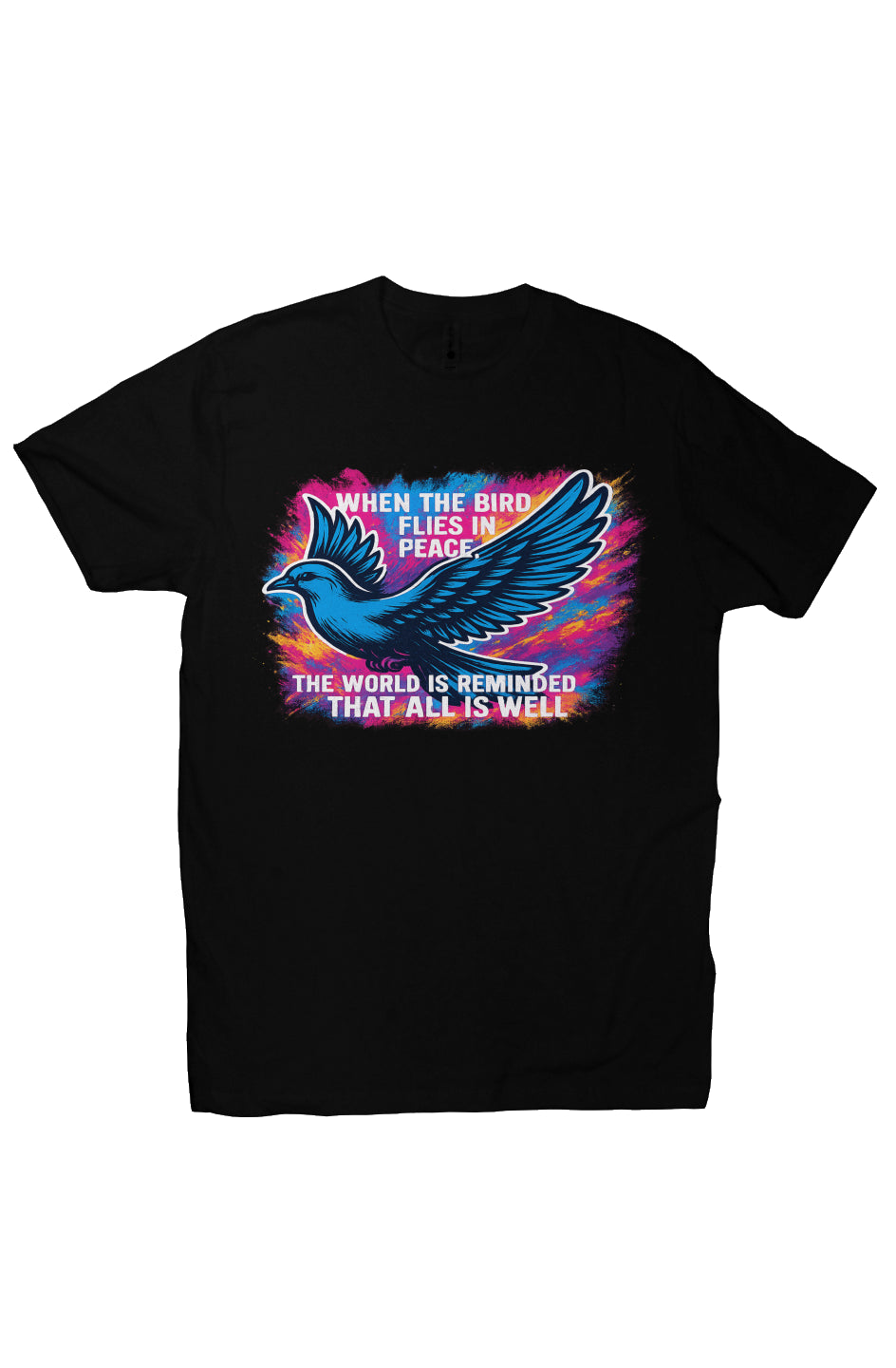 Bird flies Next Level Premium Crew