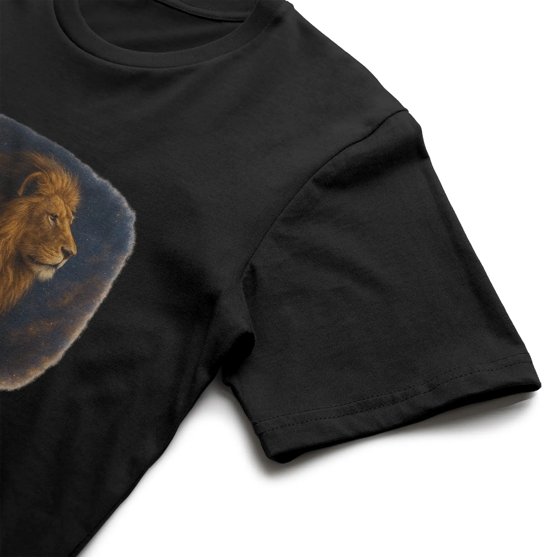 Bold as a Lion – Proverbs 28:1 Galaxy T-Shirt