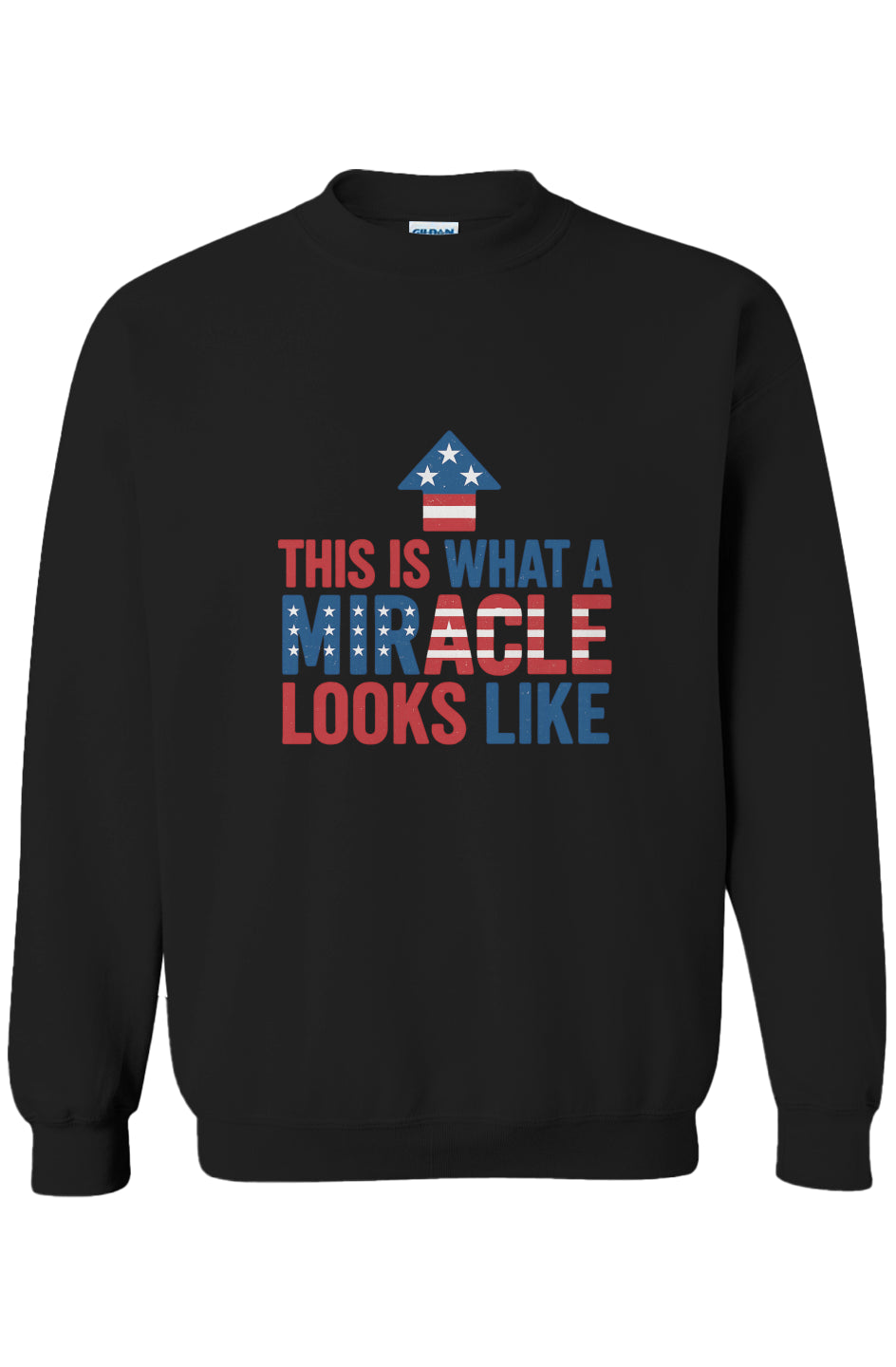 Red, White & Blue Miracle Crewneck 