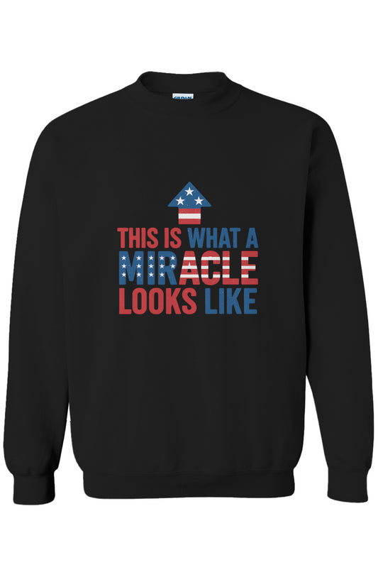 Red, White & Blue Miracle Crewneck 